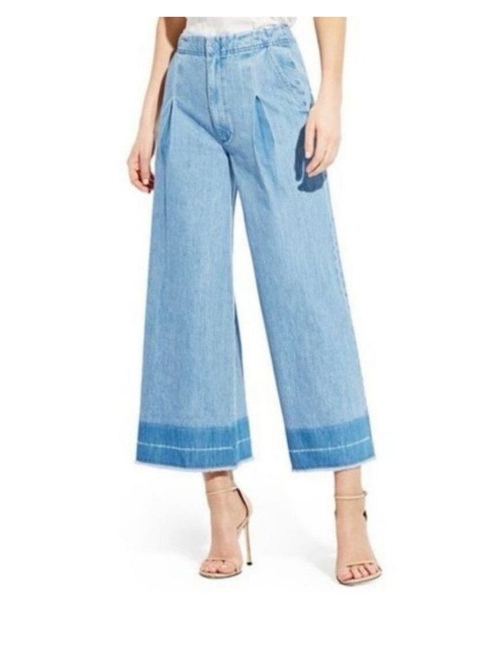 AYR The Vibes Released Hem Crop Jeans size 27